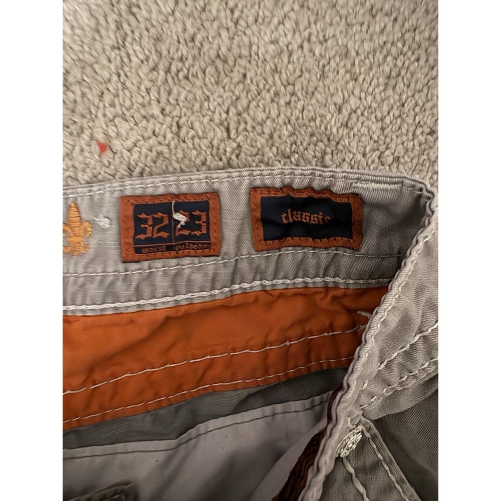 Rock Revival Men's 32  Grey Cargo Shorts - Picture 3 of 3